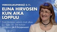 Verkkolukupiirissä Elina Hirvosen Kun aika loppuu