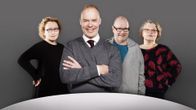 Anu Koivunen, Pauli Aalto-Setälä, Ruben Stiller ja Kaarina Hazard