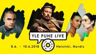 Kuvassa juliste Yle Puhe Live Sidewaysissa