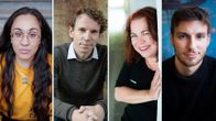 Koko Hubara, Juha Itkonen, Leena Lehtolainen ja Aleksi Delikjouras