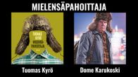 Kuvassa otteet Mielensäpahoittaja kirjasta ja elokuvasta.