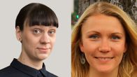 Ylen kirjeenvaihtajat Jenny Matikainen ja Liselott Lindström