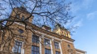 Oulun kaupungintalo helmikuussa