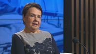 STM:n kansliapäällikkö Kirsi Varhila A-studiossa.