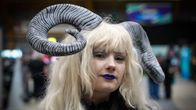 Comic Conin yleisöä Tampereella. 