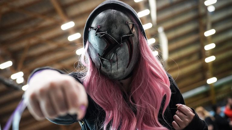 Comic Conin yleisöä Tampereella. 