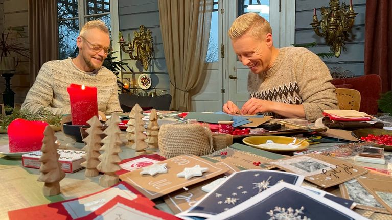 Hur ser ditt julkort ut i år – skicka en bild på ditt julkortspyssel ...