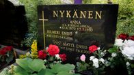 Matti Nykäsen hautakivi Jyväskylässä.