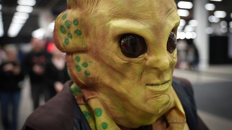 Comic Conin yleisöä, Samu Hyppönen.