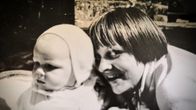 Bo Ahlgren och hans mamma