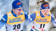 Lauri Vuorinen och Johanna Matintalo är längdåkare.