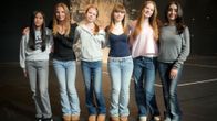 Nicole Olá, Anni Saarinen. Hilda Mäkelä, Emma Sävy , Myy Luoto  ja Naz Noori Taidetestaajista.   
