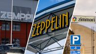 Kempeleessä Zemppi, Zeppelin ja Zimmarin kyltit