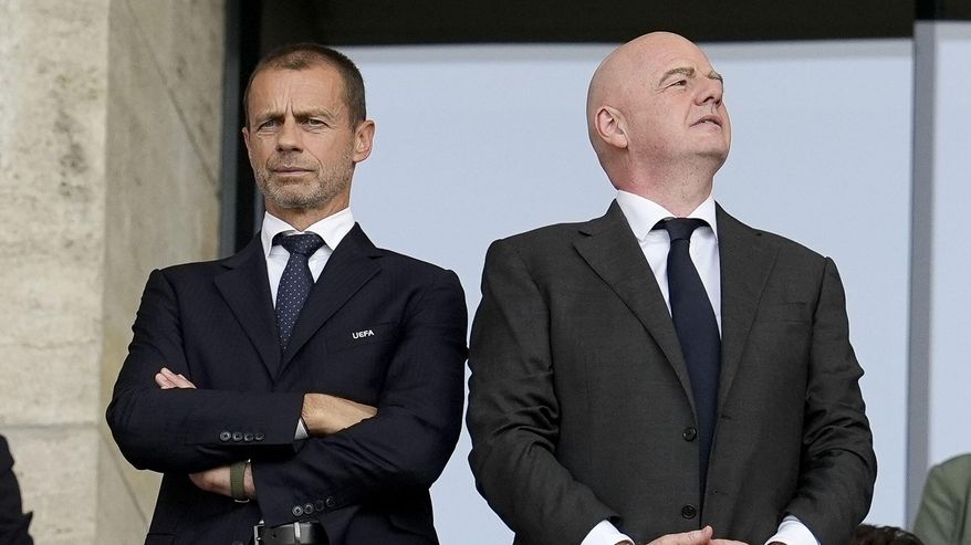 Uefan ja Fifan puheenjohtajat eivät tule nykyään erityisen hyvin toimeen. 
