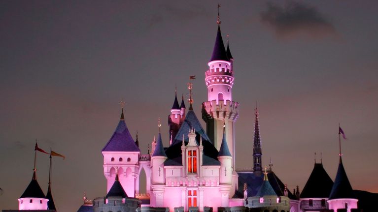Disneyland i Hong Kong.