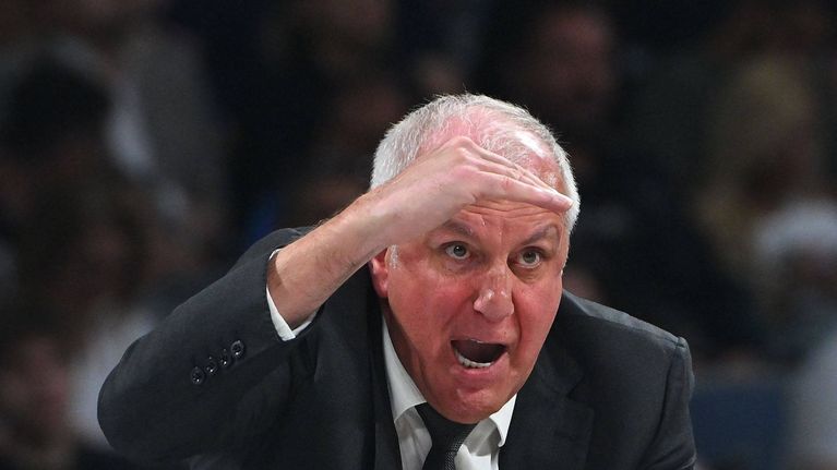 Zeljko Obradovic Partizanin päävalmentajana.