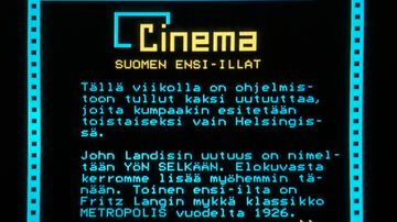 Elokuvatietoja Tekstitelevisiossa vuonna 1985.