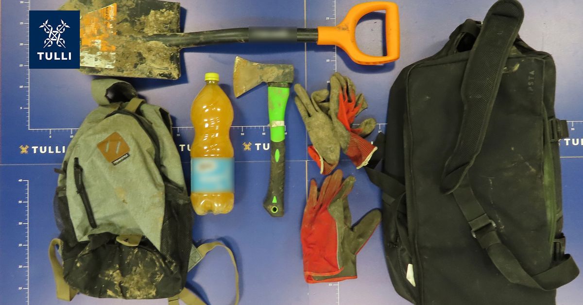Tullen hittade rekordstor mängd alfa-PVP i Sibbo storskog | Östnyland ...