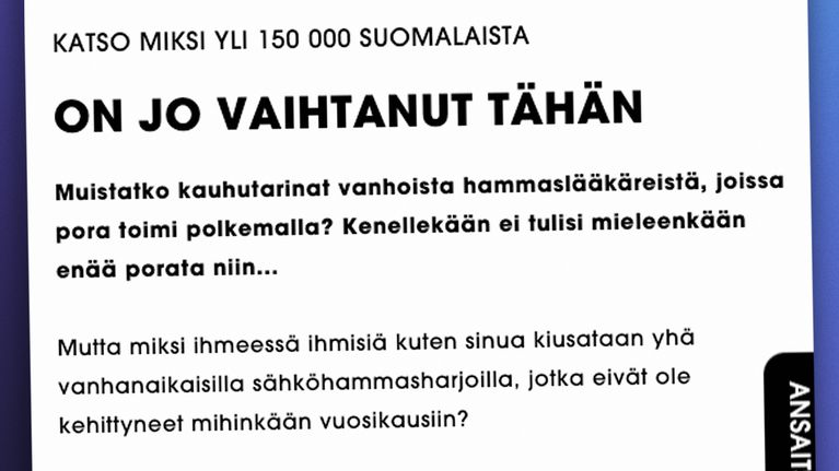 Kuvakaappaus Loisteen verkkosivuilta.