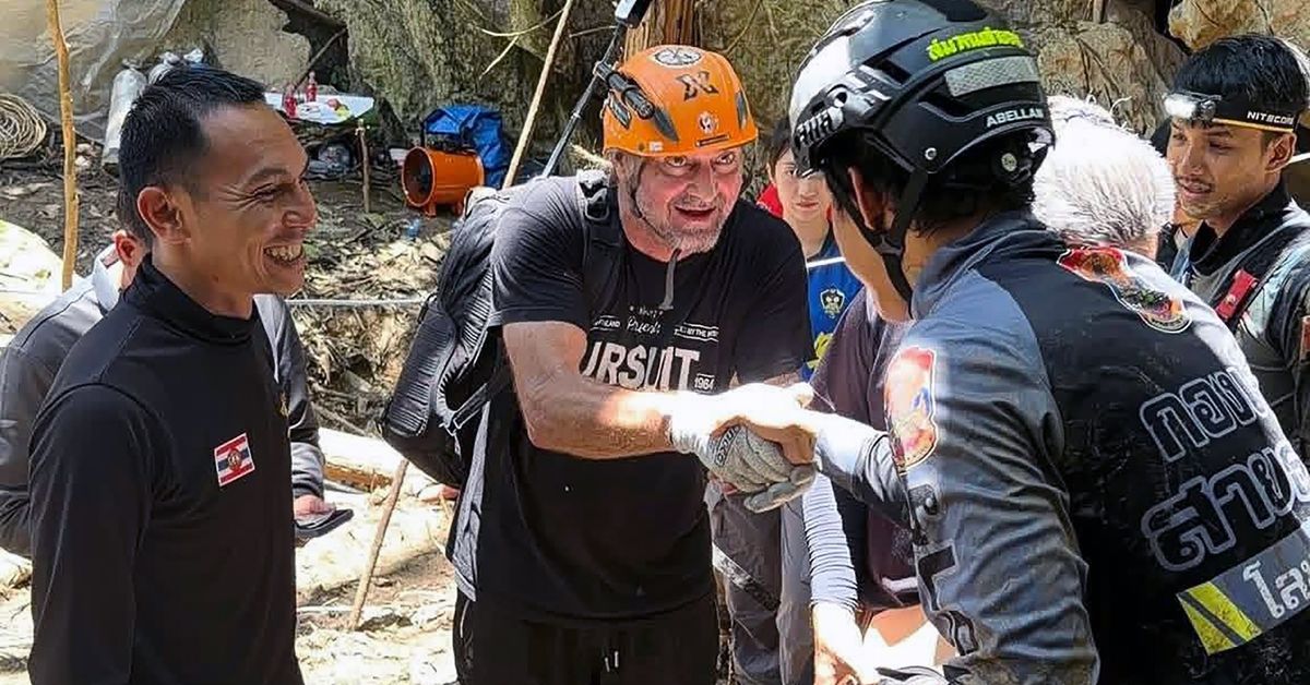 Sukeltaja Mikko Paasi hälytettiin apuun – ihmisiä jumissa luolassa Laosissa