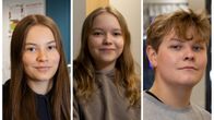 Kuvakollaasi, jossa on kaksi tyttöä ja yksi poika.