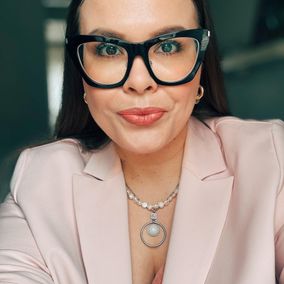 Lioubov Shalygina, Yle Novostin toimittaja.