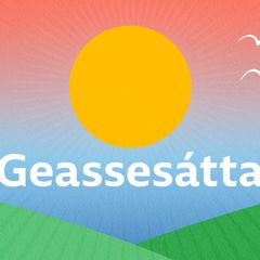 Yle Sápmin ja NRK Sápmin Geassesátta lähetyksen logo.