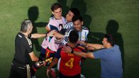 Leandro Paredes ja Eric Garcia ottivat yhteen.