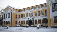 Mikkelin kaupungitalo talvella