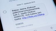 Sokoksen nimissä tullut huijausviesti.