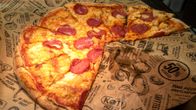 Salamipizza.