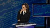 Presidenttiehdokas Kamala Harris.