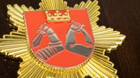 Pohjois-Karjalan pelastuslaitoksen tunnus.
