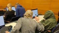 Syytetty käräjäoikeudessa.