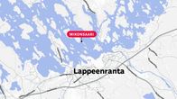 Kartta johon merkitty Lappeenranta ja Mikonsaari.