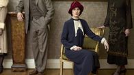 Michelle Dockery som Lady Mary Crawley i tv-serien Downton Abbey.