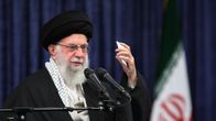 Iranin hengellinen johtaja ajatollah Ali Khamenei kertoi Iranin Israeliin tekemästä iskusta 2. lokakuuta 2024.