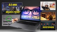Kuvakollaasi Valheenpaljastaja-videosta