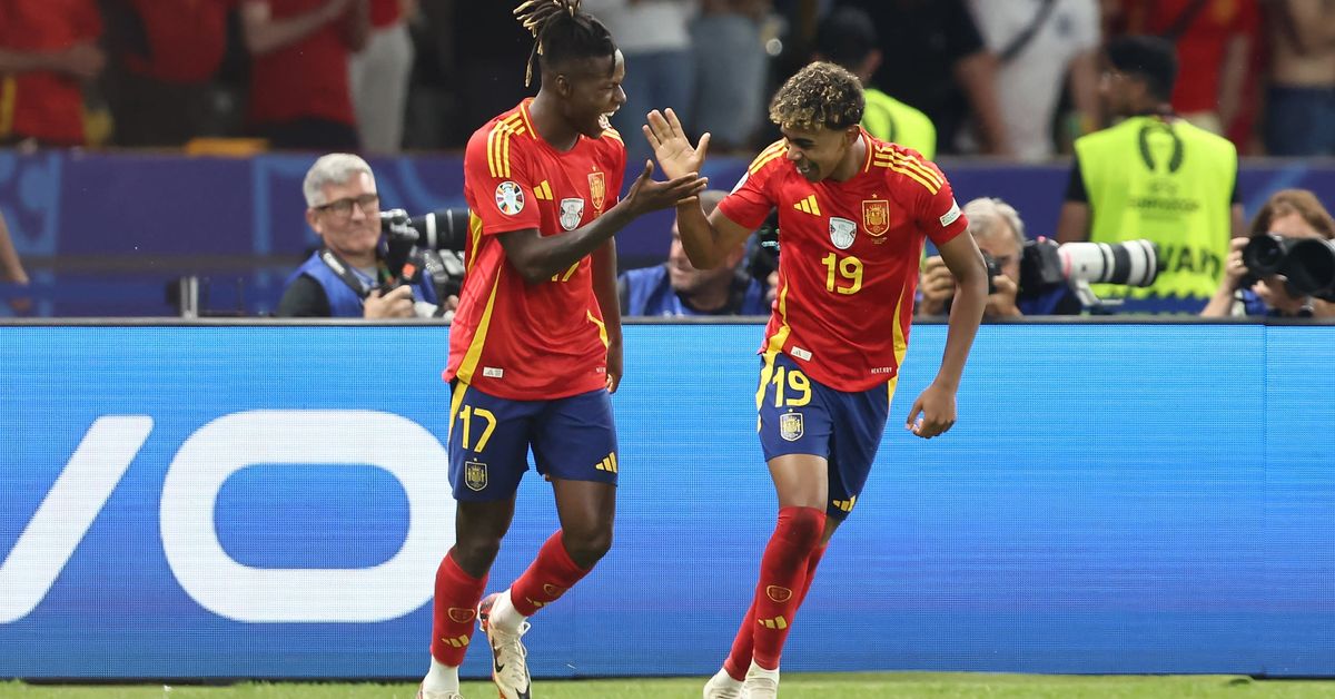 Loukkaantuneet Lamine Yamal ja Nico Williams ovat mukana Espanjan MM-kisajoukkueessa