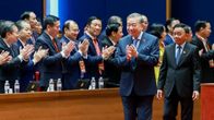 Vietnamin kommunistisen puolueen pääsihteeri To Lam saapuu puolueen kansalliskongressiin.