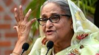 Bangladeshin syrjäytetty pääministeri Sheikh Hasina.