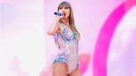 Taylor Swift esiintyi Milanossa 13. heinäkuuta 2024.