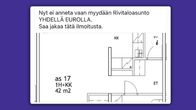 Kuvankaappaus Facebook-ilmoituksesta jonka hinta on 1 euro.