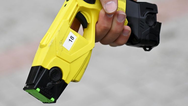 Poliisin käyttämä etälamautin.