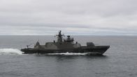 A Finnish Navy Hamina-class vessel at sea.