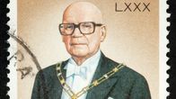 Kuva presidentti Kekkosen postimerkistä