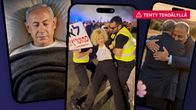 Kolme kuvakaappausta Israelin syksyn 2026 vaalien tekoälymainoksista.