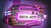 Kuvituskuva. Feikki myyntisivusto