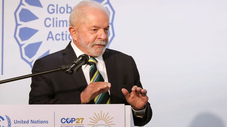 Kuvassa Luiz Inácio Lula da Silva.