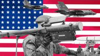 Kollaasikuva jossa Usasta sekä Israelista hankittuja asejärjestelmiä, mm. Stinger, F-35 sekä Daavidin linko.